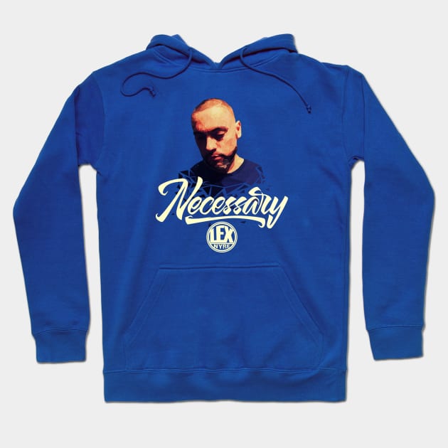 Necessary Cover Logo Hoodie by LEXNYRE